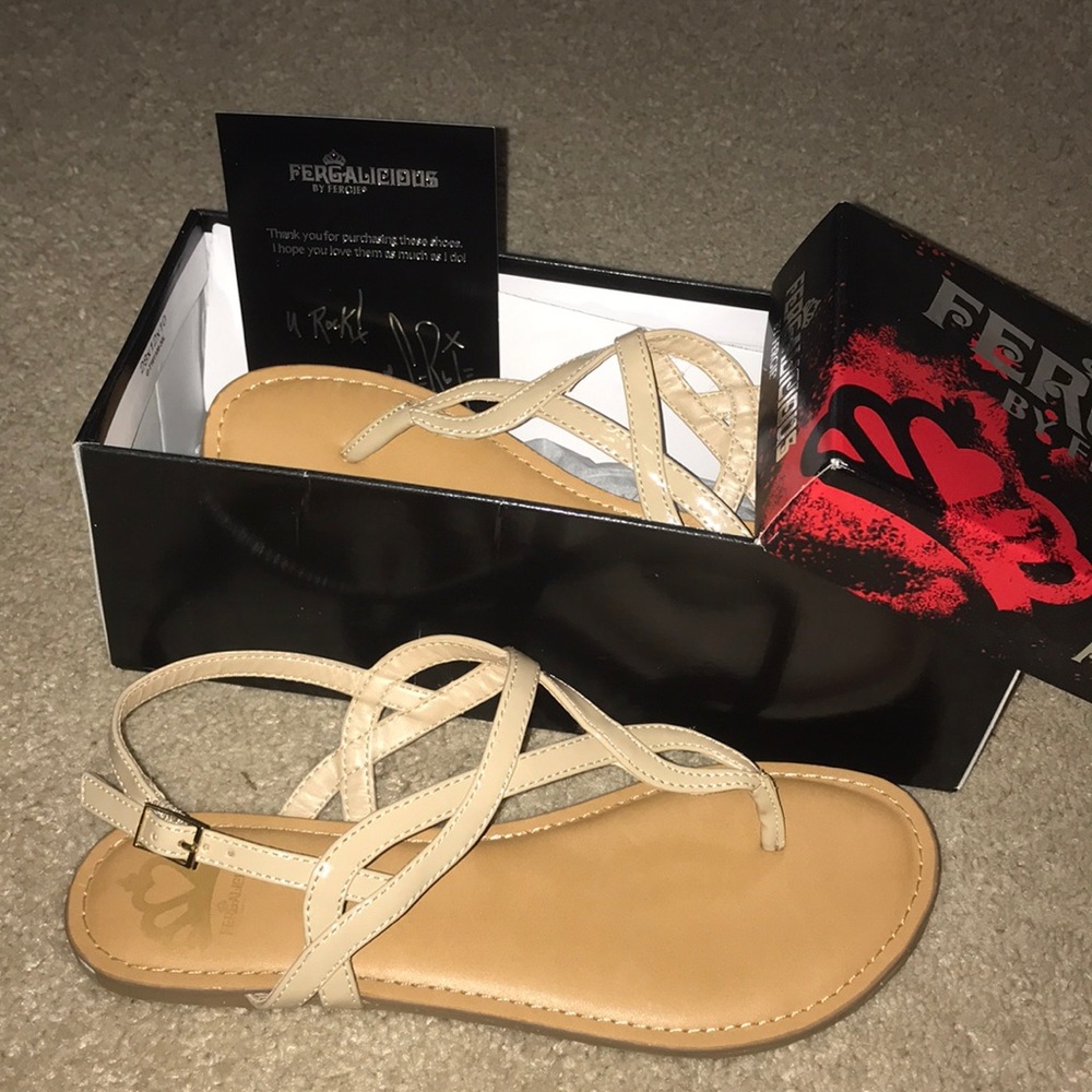 Nude Sandals by Fergie